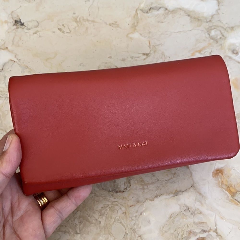 Matt & Nat Vegan Leather Long Zip Around Wallet